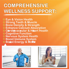Gummies ADK + B12 NEVISS en gros plan