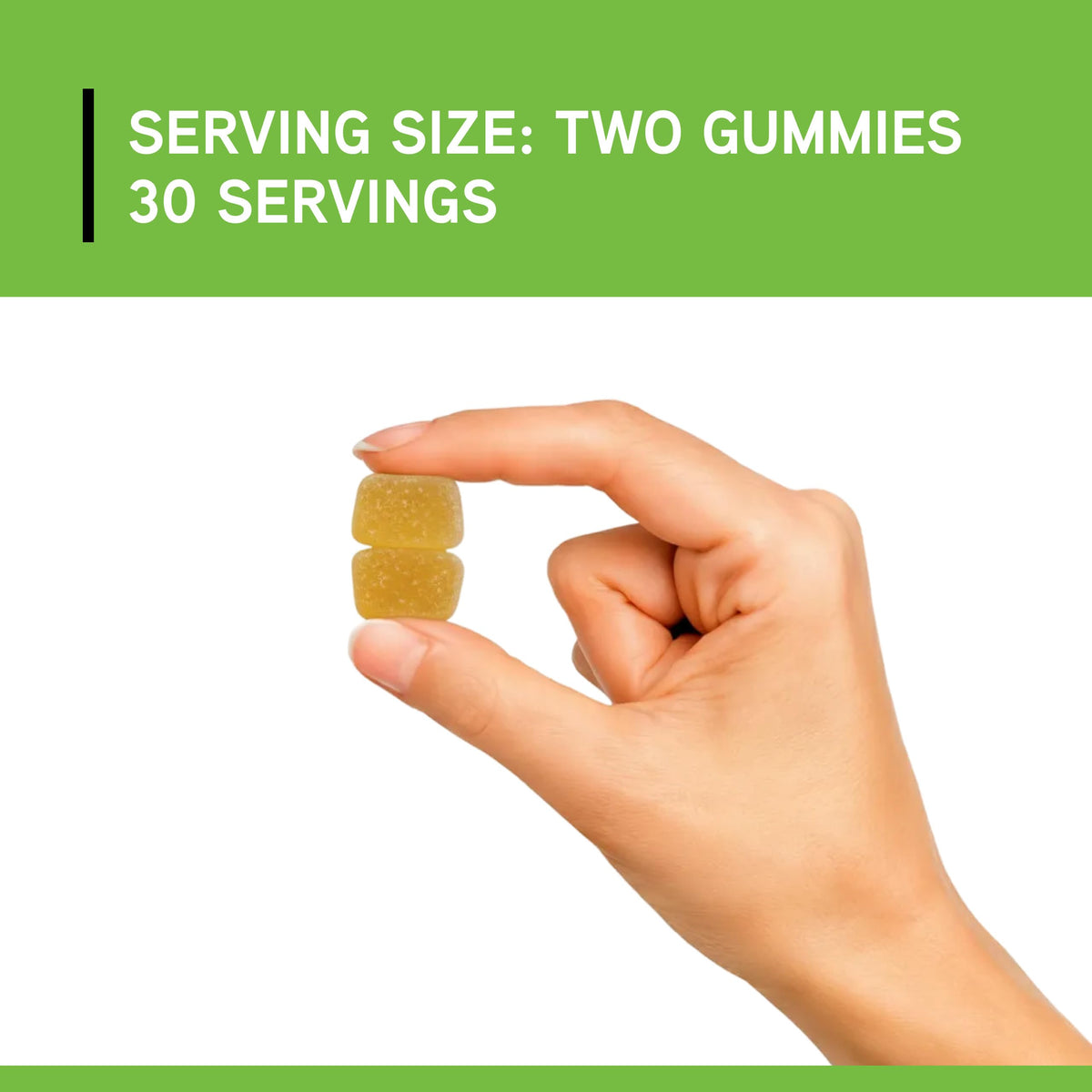 Gummies ADK de DAVINCI montrant l'emballage et le dosage
