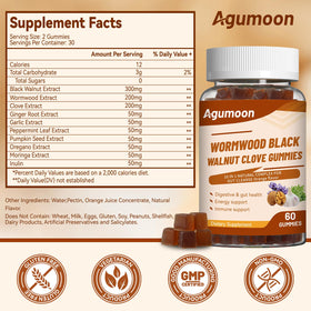 Gummies Agumoon 10-en-1, prise en main avec vue de l'arrière