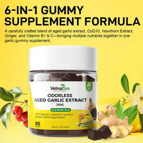 Gummies ail vieilli Velna zivs sur une table
