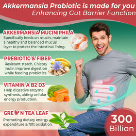 Gummies Akkermansia Nextdia, présentation sur une table