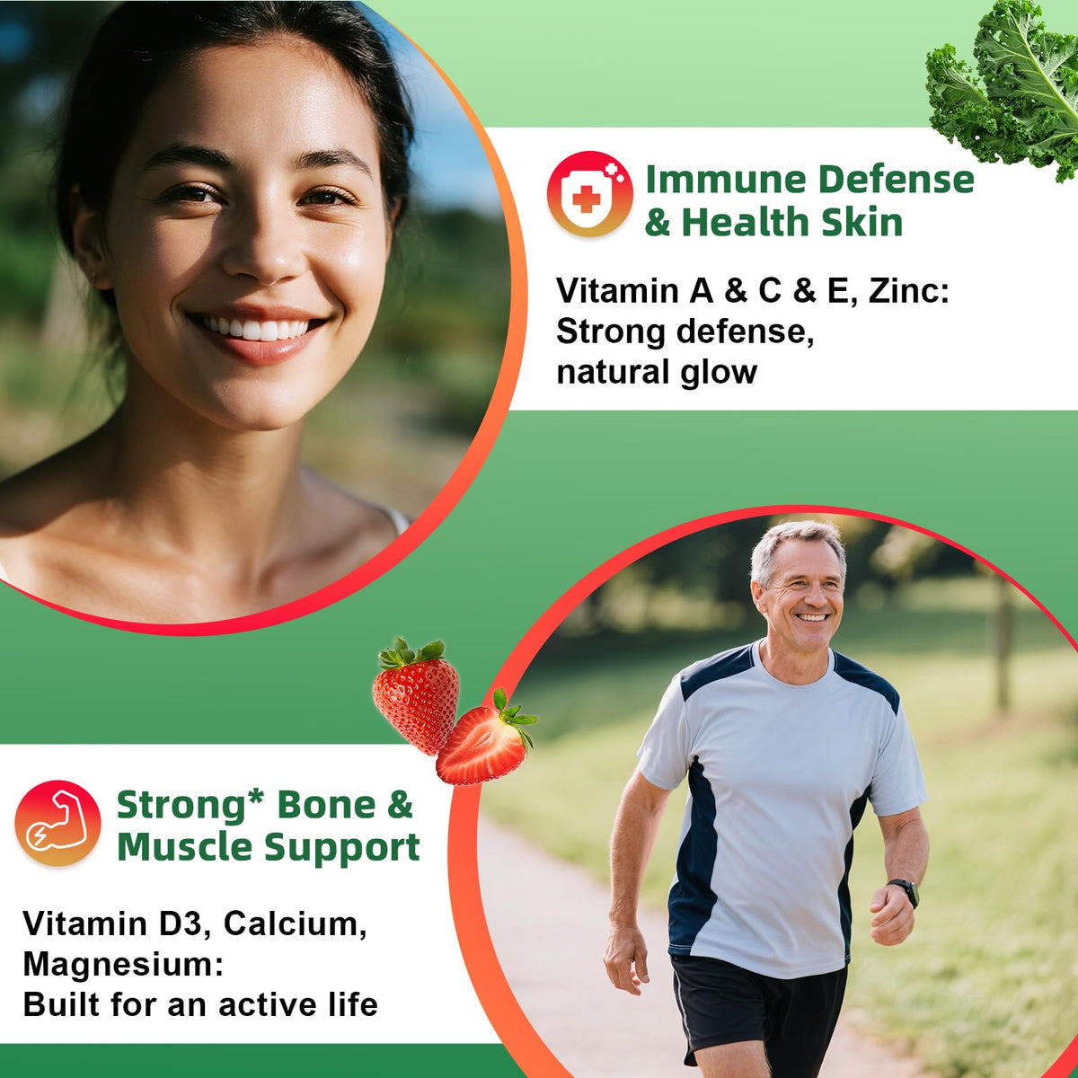 Gummies Alliwise, étiquette et informations nutritionnelles