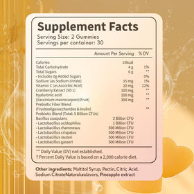Gummies ananas NEWUREHO dans un bol, présentation