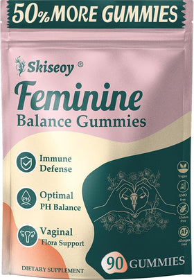 Gummies ananas Skiseoy pour femmes, 90 gummies dans le paquet
