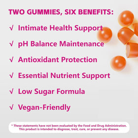 Gummies ANOU Équilibre Féminin sur une table