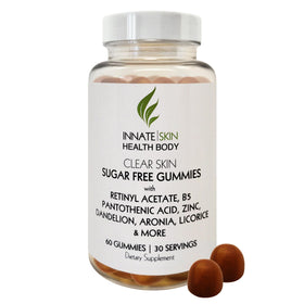 Gummies anti-acné Innate Skin 60 unités en boîte