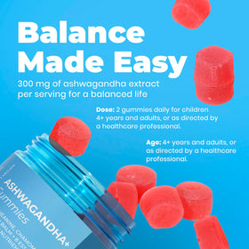 Gummies Ashwagandha DR. MORITZ avec des ingrédients naturels