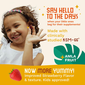 Gummies Ashwagandha KSM-66 TRIBE ORGANICS 200g arrière