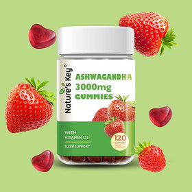 Gummies Ashwagandha Nature's Key avec vitamine D2