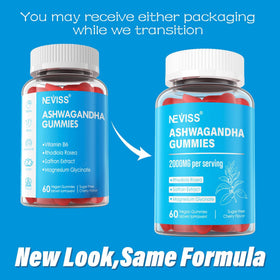 Gummies Ashwagandha NEVISS avec un extrait d'Ashwagandha