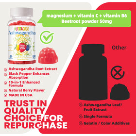 Gummies Ashwagandha NUTRAGOGO en mode lifestyle