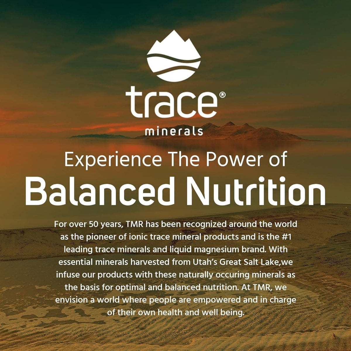 Gummies Ashwagandha Trace Minerals sur fond neutre