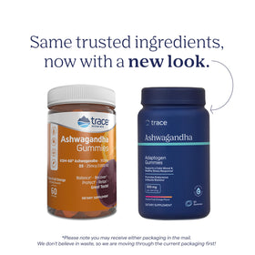 Gummies Ashwagandha Trace Minerals sur une table