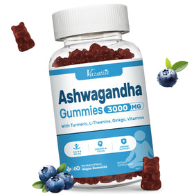 Gummies Ashwagandha Vazatisi 60 unités devant l'emballage