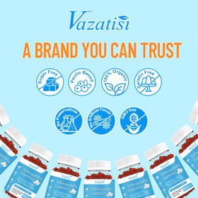 Gummies Ashwagandha Vazatisi avec ingrédients naturels