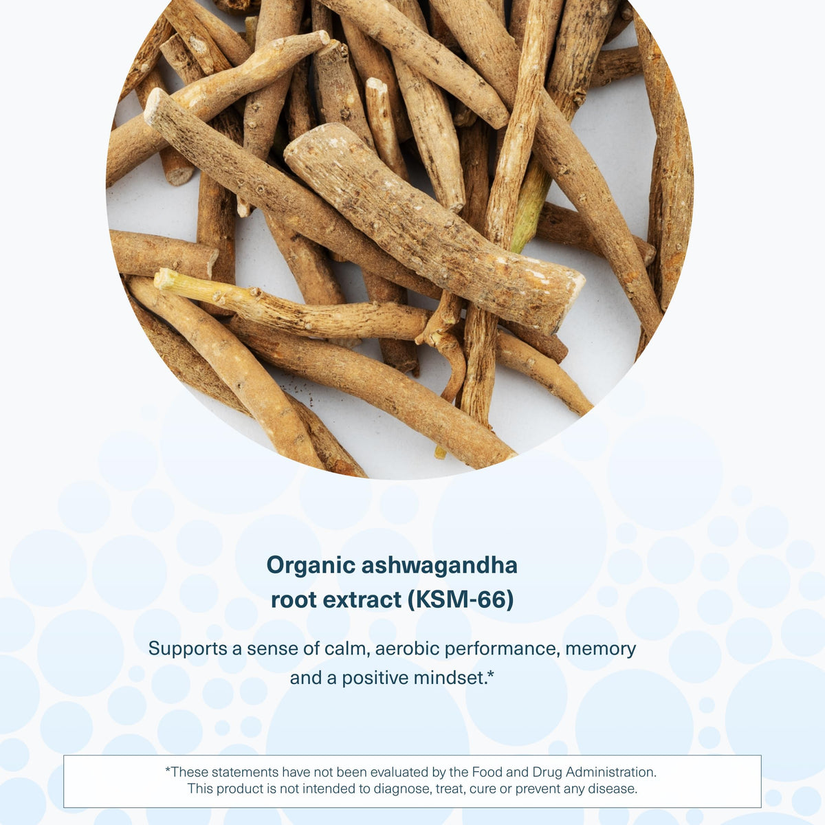 Gummies Ashwagandha Youtheory, contenant ouvert avec gummies visibles