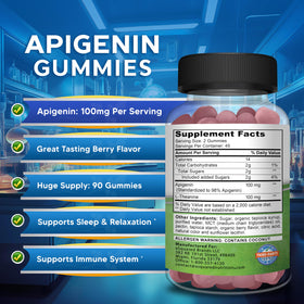 Gummies aSquared Nutrition sur une table en bois