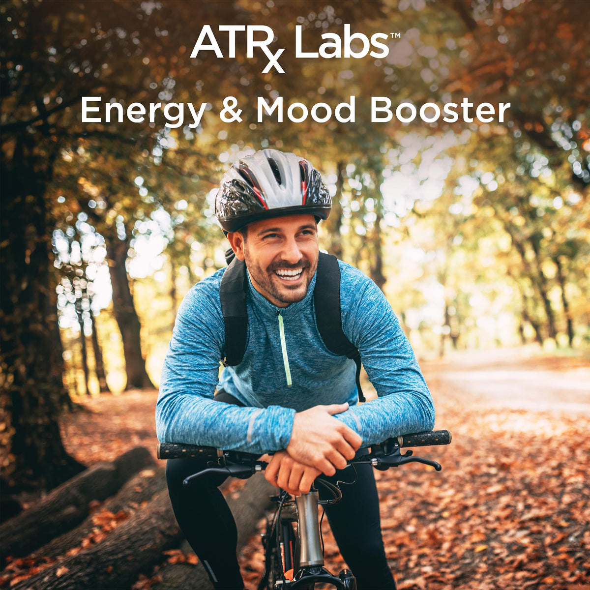 Gummies ATRx Labs dans une main avec un fond naturel