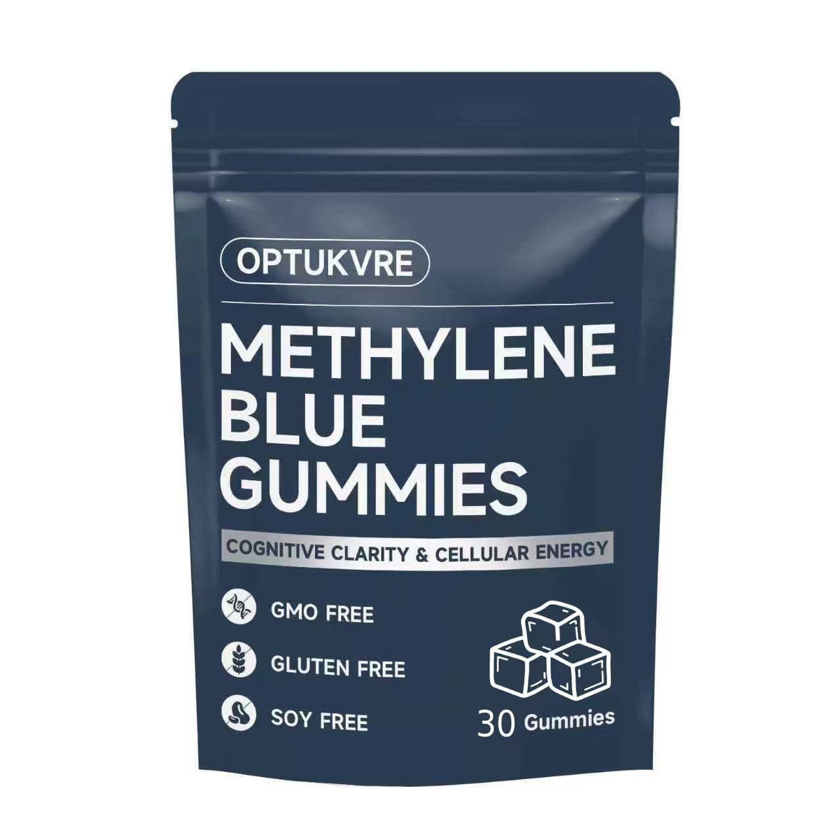 Gummies au bleu de méthylène Yeloart 30 pièces en sachet