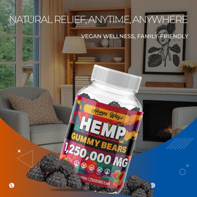 Gummies au Chanvre Bio en main - utilisation quotidienne