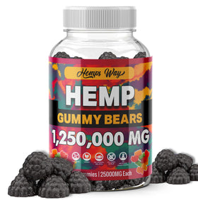 Gummies au Chanvre Bio The CBD Project 159g - vue de face