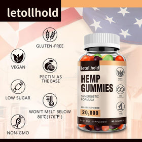 Gummies au Chanvre Letollhold avec d'autres compléments