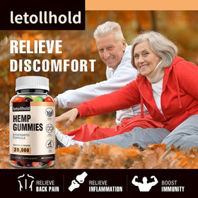Gummies au Chanvre Letollhold côté vue