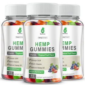 Gummies au chanvre MaxHemp pack de 3 paquets de 630g