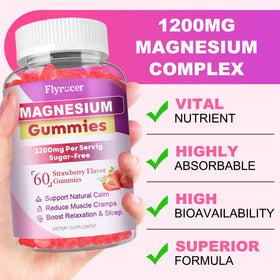 Gummies au magnésium Flyrocer, format pratique et attrayant