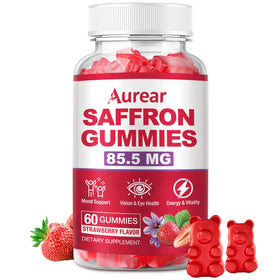 Gummies Aurear au Sureau goût fraise, emballage avant