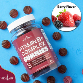 Gummies B Complex NEW AGE, format et consistance