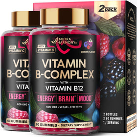 Gummies B-Complex NUTRAHARMONY 440g vue de face