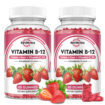 Gummies B12 ReviNutra 5000 mcg paquet avant
