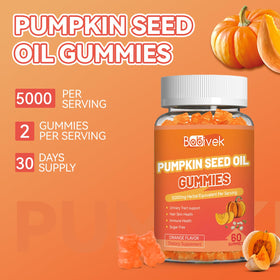 Gummies Babivek à l'huile de graines de citrouille, prise en main