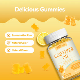 Gummies Babivek dans une main, mise en scène