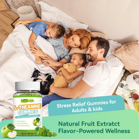 Gummies Babivek L-Theanine 400mg avec des ingrédients naturels