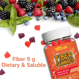 Gummies Babivek saveur baies mélangées, vue de côté