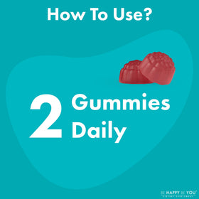 Gummies Be Happy Be You à côté d'autres compléments alimentaires