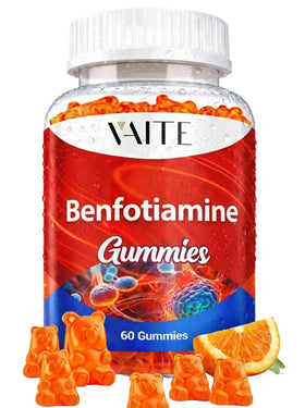 Gummies Benfotiamine 320mg de VAITE en pot, présentation avant