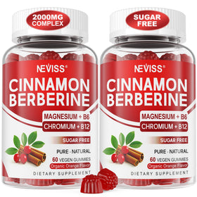 Gummies Berberine Ceylon Cannelle 2000mg NEVISS, vue avant