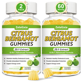 Gummies Bergamote Citron Zetelixia 120 Ct en boîte