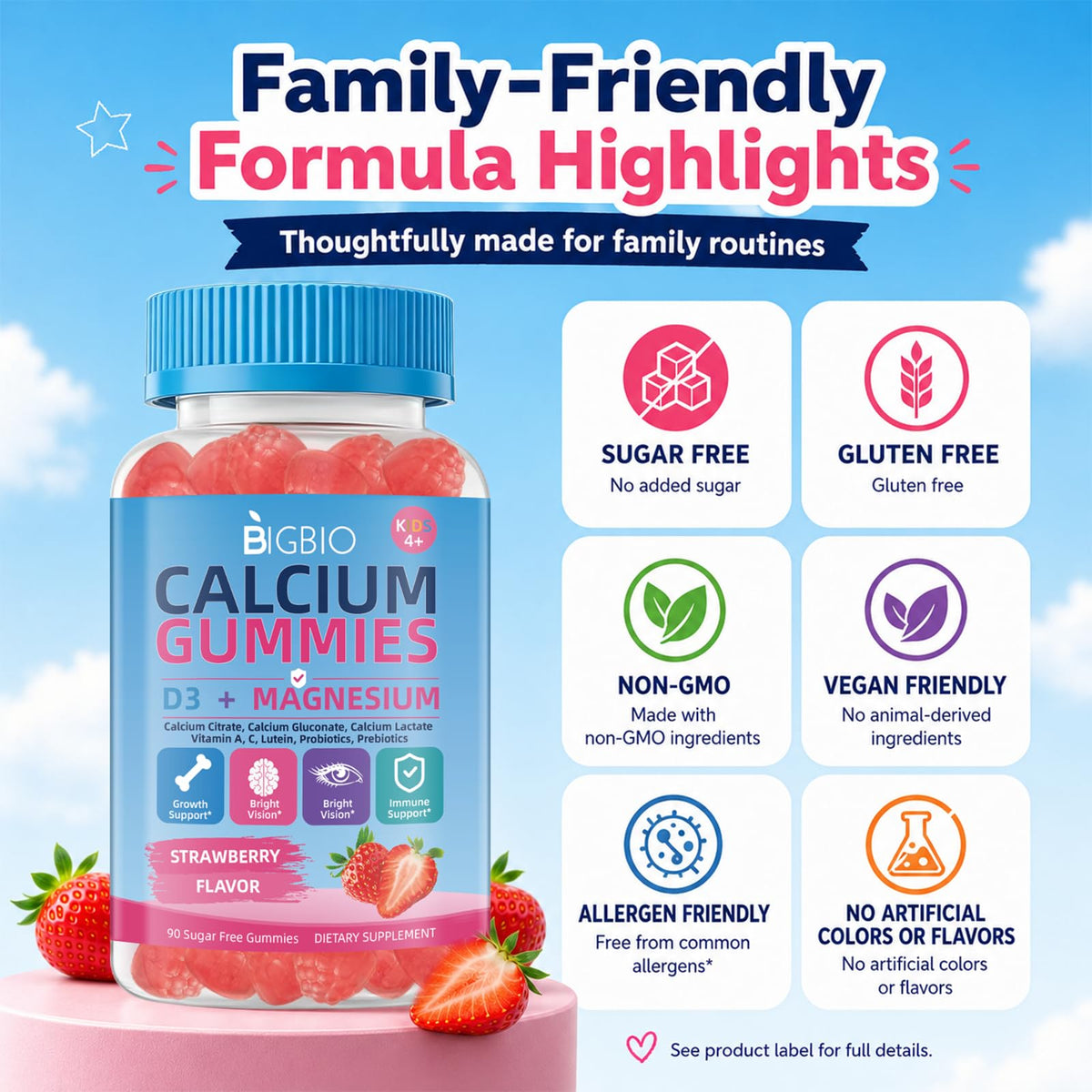 Gummies BIGBIO prêtes à être consommées