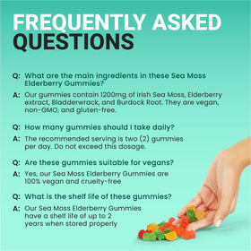 Gummies BIO VITALICA avec des fruits frais à côté