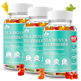 Gummies BIO VITALICA mousse d'Irlande et sureau en emballage