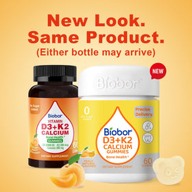 Gummies Biobor avec étiquette, format pratique