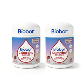 Gummies Biobor CalmMind 120 compotes au goût de fruits rouges
