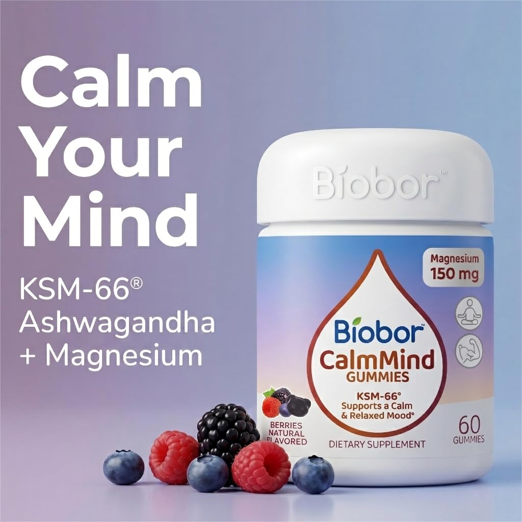 Gummies Biobor CalmMind, format et taille des gummies