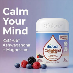 Gummies Biobor CalmMind, format et taille des gummies