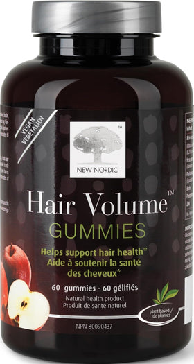Gummies Biotin Cheveux NEW NORDIC 60 jours vue de face