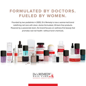 Gummies Biotin Dr.'s Remedy présentés sur une table en bois